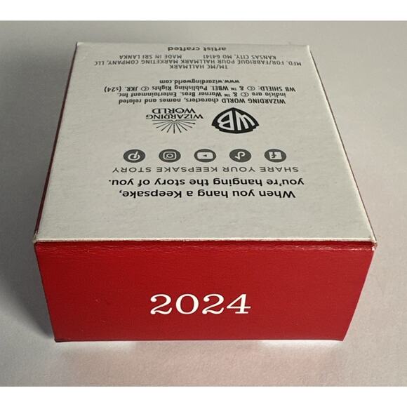 Hallmark Keepsake Ornament MINIATURE 2024 Harry Potter Draco Malfoy - Picture 3 of 4